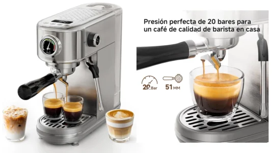 cafetera espresso semiautomática Hibrew H10B