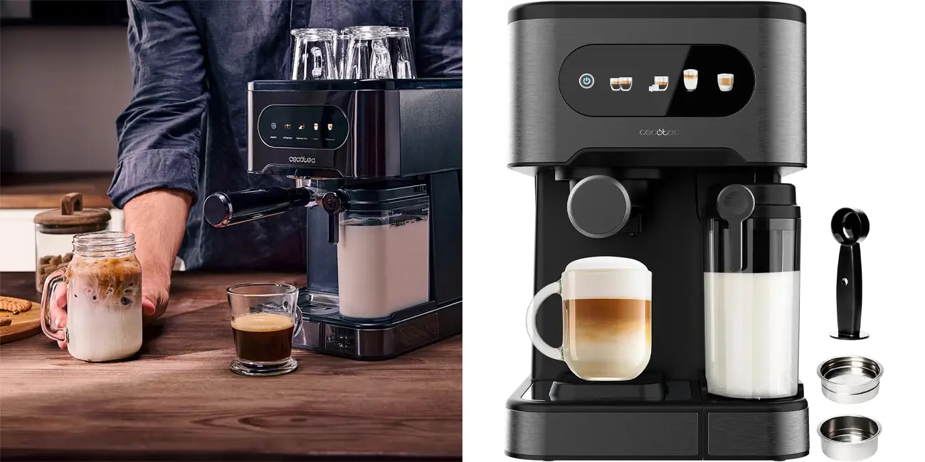 Cafetera express Cecotec Power Espresso 20 ColdBrew Latte Fresh