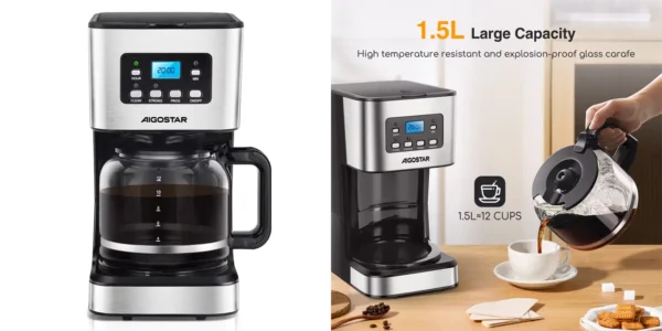 Cafetera de goteo Aigostar Darcy X