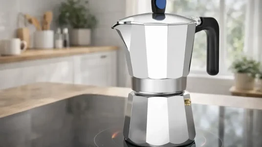 Cafetera italiana Monix Induction Express de 6 tazas