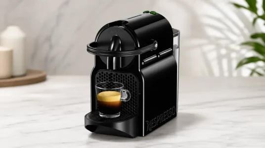 Cafetera de cápsulas Nespresso De'Longhi Inissia EN80.B con 19 bares