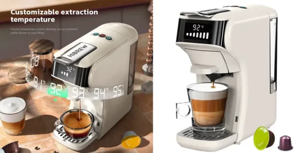 Cafetera portátil HiBREW para cápsulas y café molido