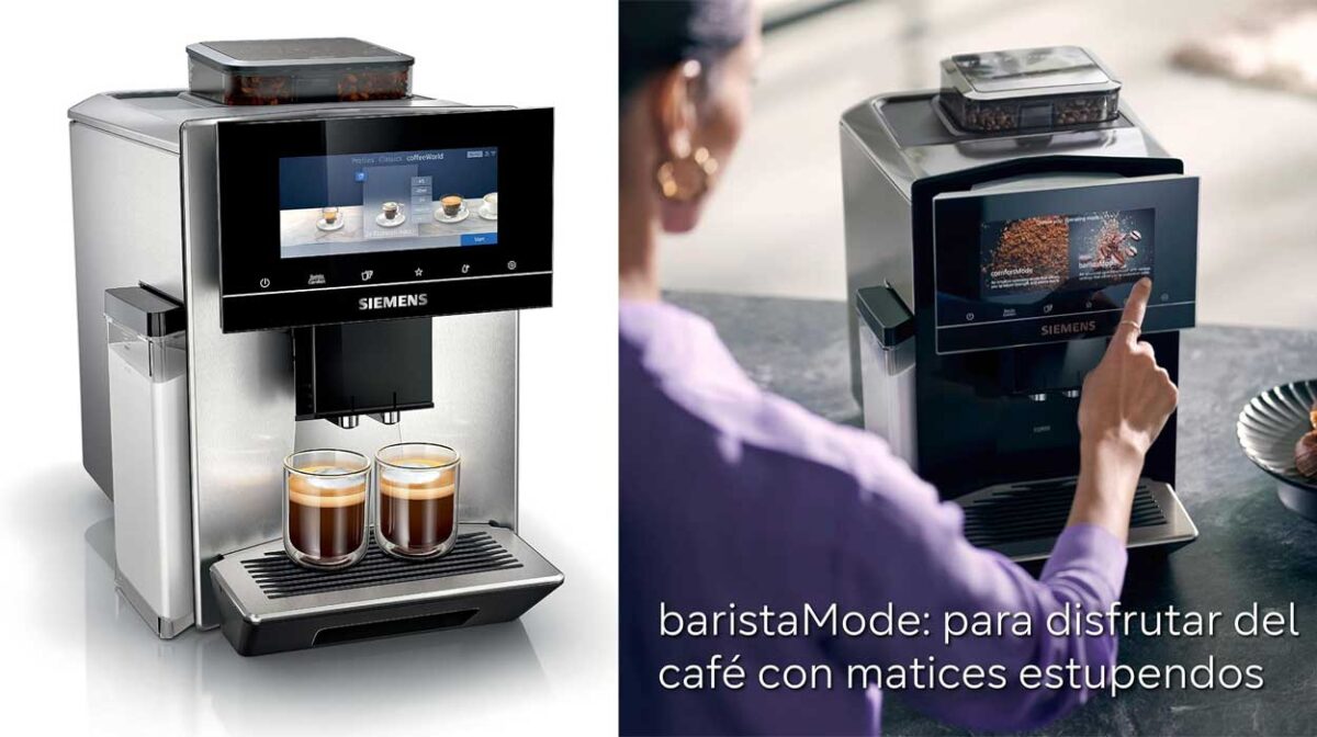 Cafetera superautomática Siemens EQ900