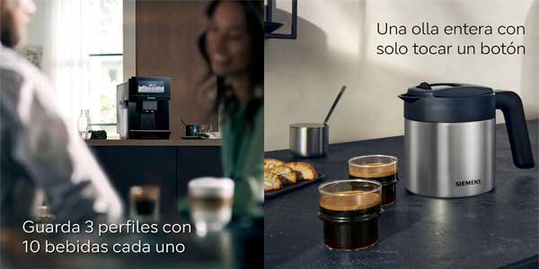 Cafetera superautomática Siemens EQ900 oferta