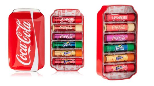 Caja coca cola lip smacker barata