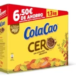 caja de ColaCao Cero de 1,3 kg