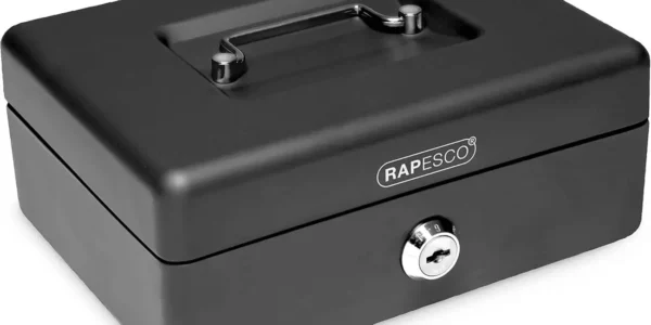 Chollo caja de caudales portátil Rapesco SB0006B1