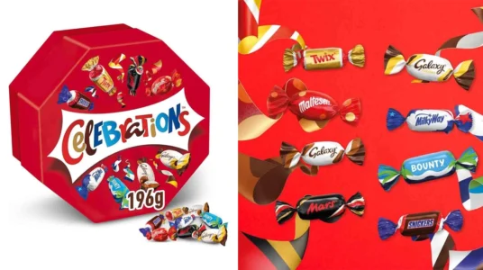 caja de chocolatinas Mini Celebrations