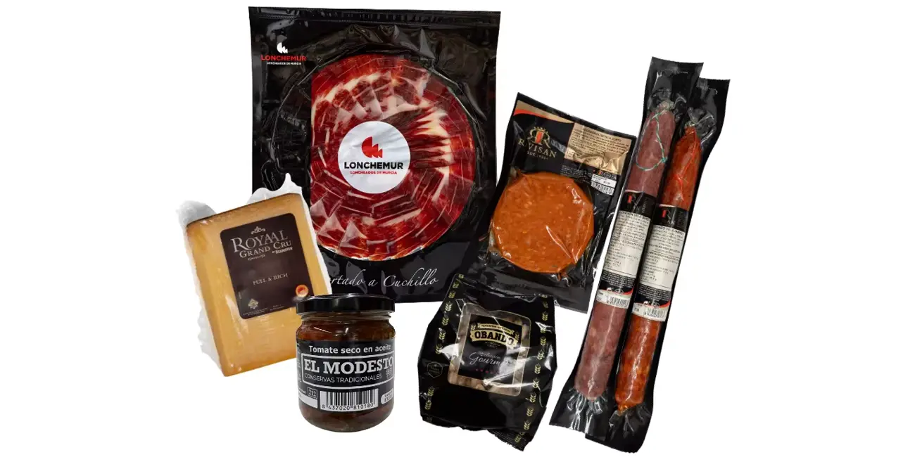 Caja gourmet Ibérica LONCHEMUR