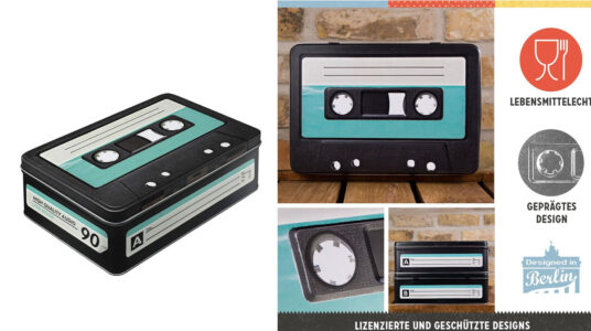 Caja metálica Nostalgic Art Cassette barata