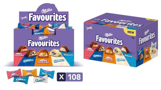 Caja surtido Milka Favourites barata