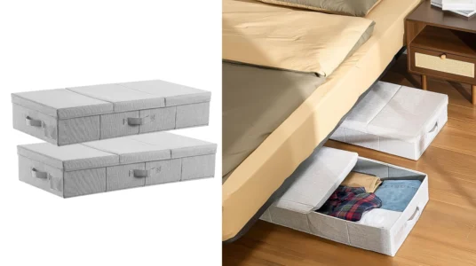 cajas de almacenaje Vevor para debajo de la cama