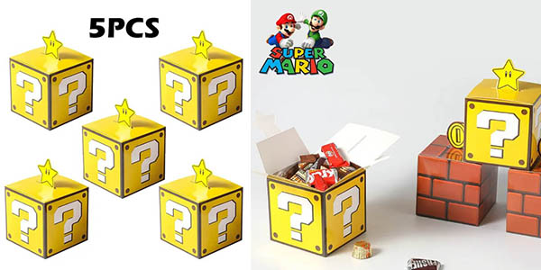 cajas regalo super Mario Bros chollo
