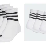 calcetines Adidas 3 Stripes Cushioned Mid-Cut