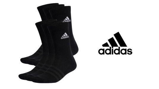 Calcetines Adidas Cushioned Sportwear largos baratos