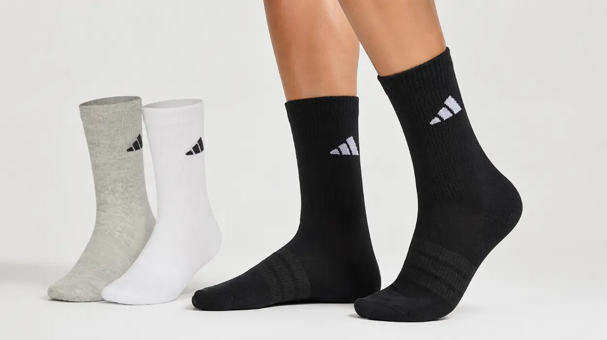 Pack x3 Calcetines deportivos Adidas unisex de media caña