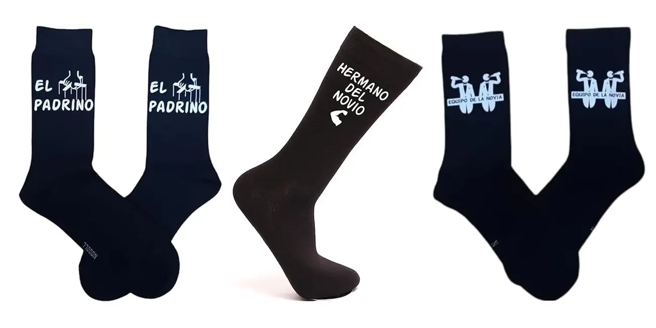 Calcetines para boda de Los Eventos de la Tata
