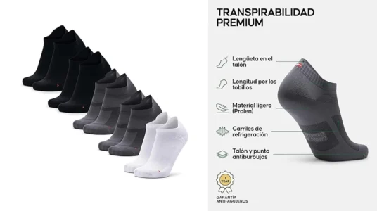 calcetines cortos de running Danish Endurance