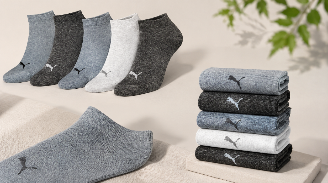 Pies frescos con este pack de 3 pares de calcetines Puma Plain