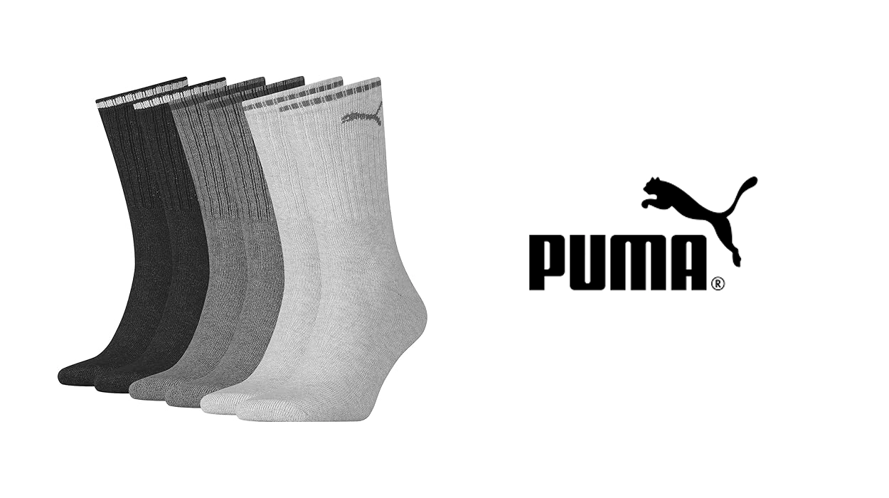 calcetines deportivos Puma Crew unisex