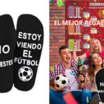 Calcetines divertidos Bisousox no molestes estoy viendo el fútbol