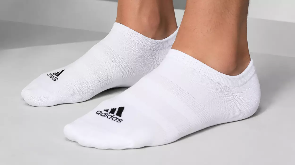 Pack x3 pares de calcetines invisibles Adidas Thin and Light No-Show