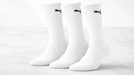 Chollo Pack de 3 pares de calcetines Puma Crew Sock para adulto
