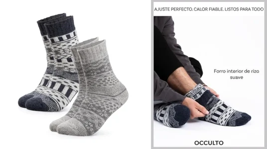 calcetines térmicos occulto lana merino unisex