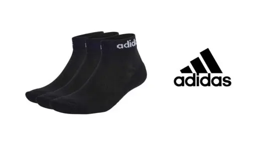 Calcetines tobilleros Adidas Think Linear baratos