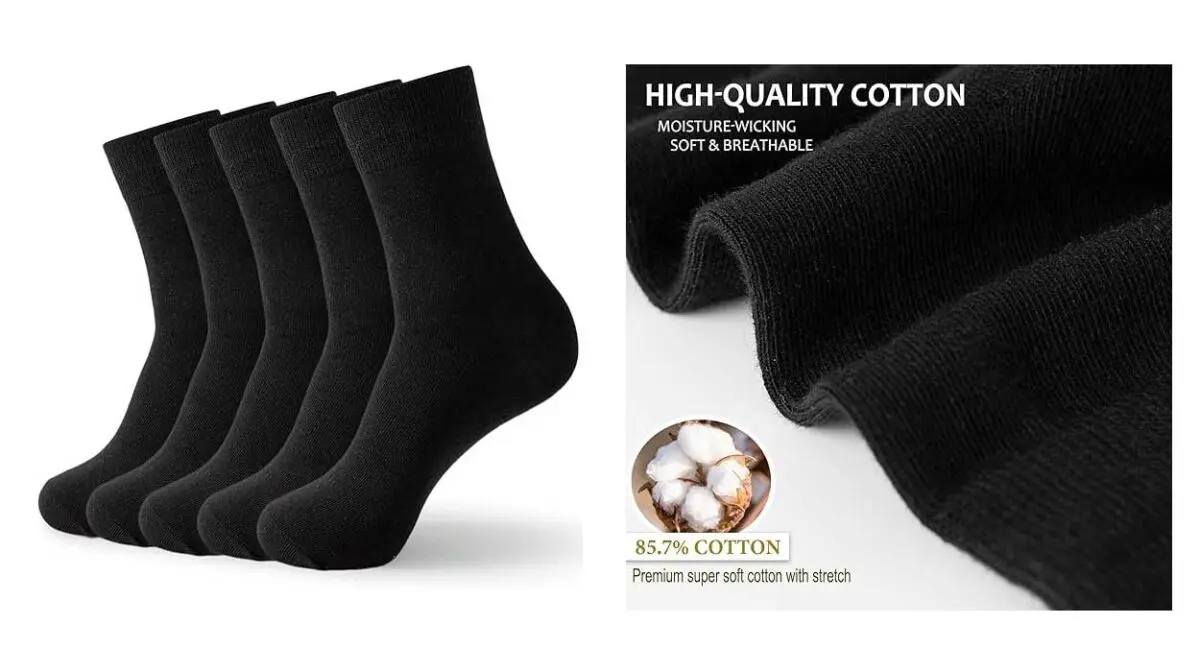 pack de 5 pares de calcetines para mujer