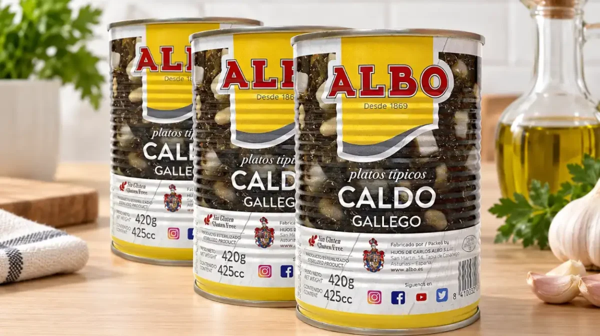 Pack x3 Caldo Gallego Albo de 420 g