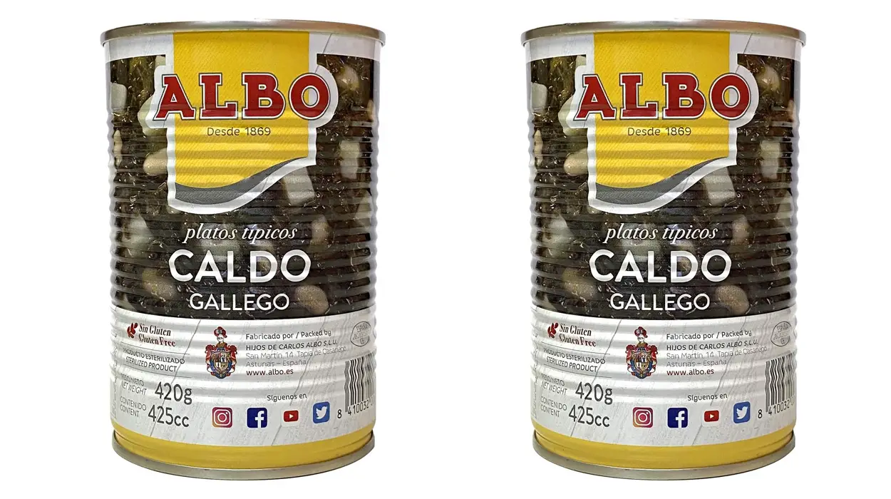 Caldo gallego Albo barato