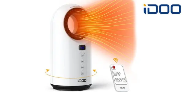 Calefactor cerámico sin aspas iDOO