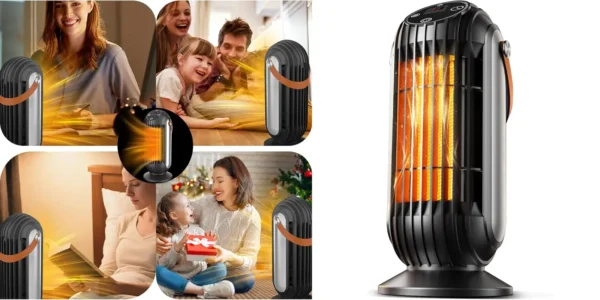 Calefactor eléctrico Vincona de 1500W