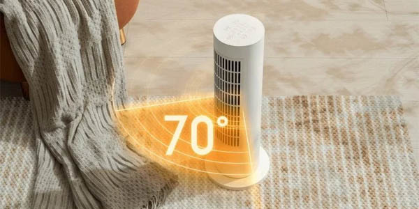 Calefactor Xiaomi Smart Tower Heater Lite de 2.000W