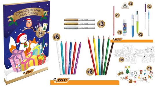 Calendario de Adviento BIC barato