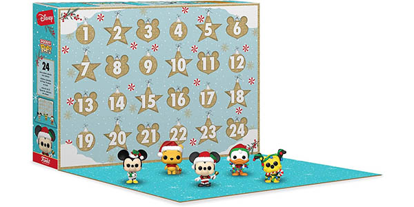 Calendario de Adviento Funko: Classic Disney con 24 personajes