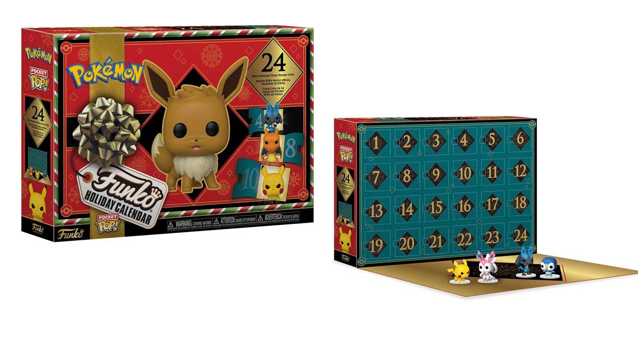 Calendario de Adviento Funko Pop Pokémon barato