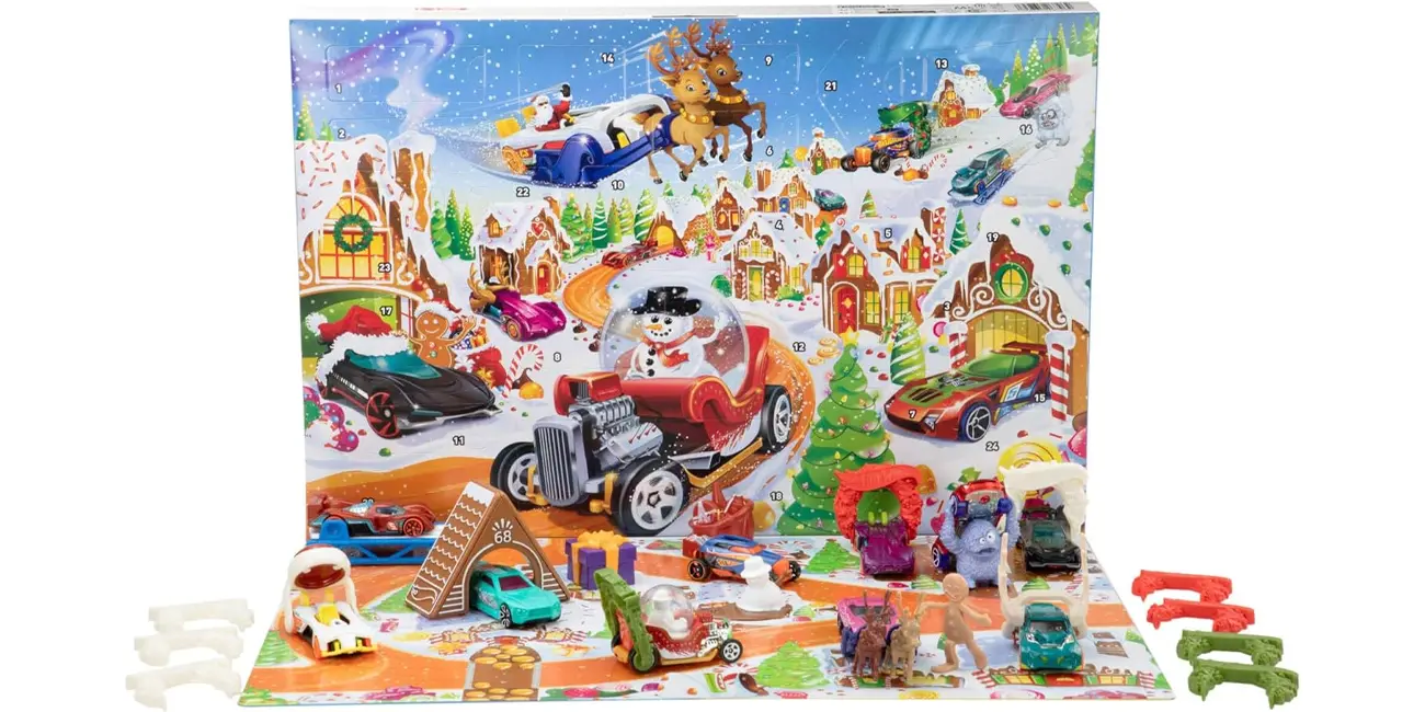 Calendario de adviento Hot Wheels 2025