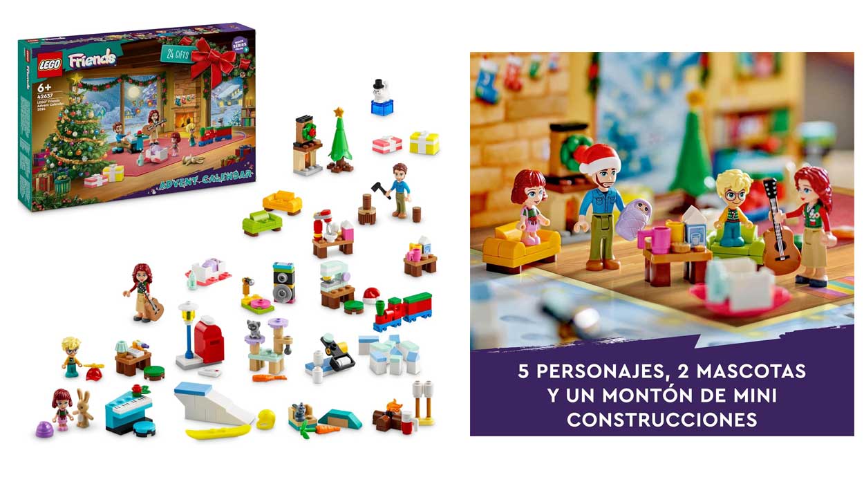 Calendario de Adviento LEGO Friends barato