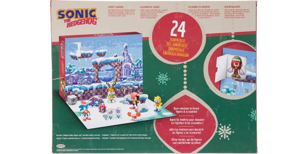 Calendario de adviento Sonic The Hedgehog