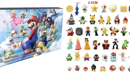 Calendario de adviento Super Mario Bros.