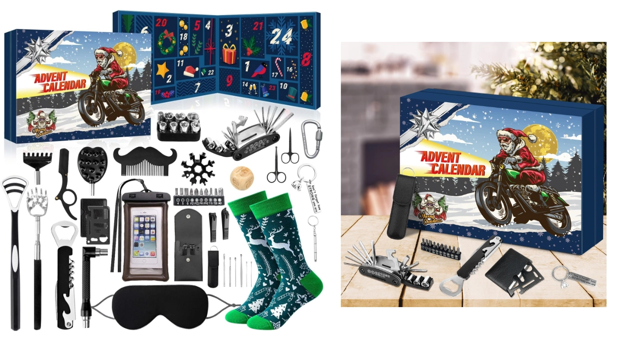 calendario de Adviento Izoel con herramientas y gadgets útiles