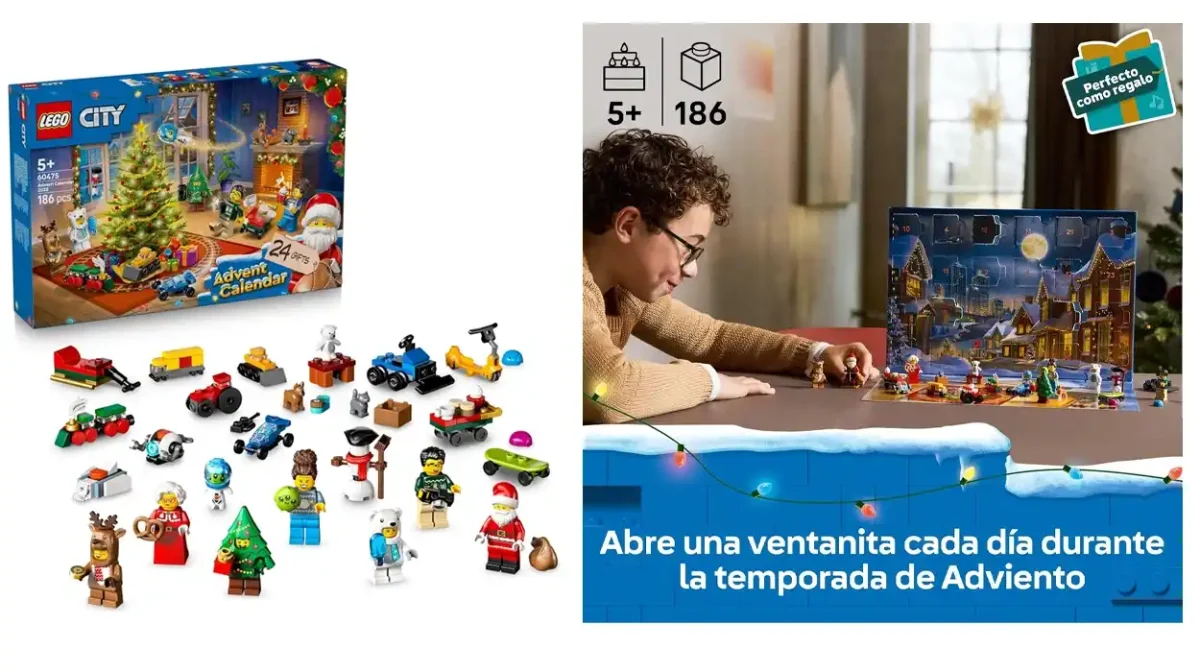 Ya está aquí el Calendario de Adviento LEGO City 2025: Cómpralo hoy al mejor precio en Amazon