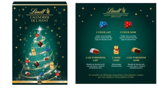 calendario de Adviento Lindt Árbol