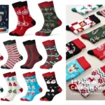 calendario de Adviento con 12 pares de calcetines talla 43-46