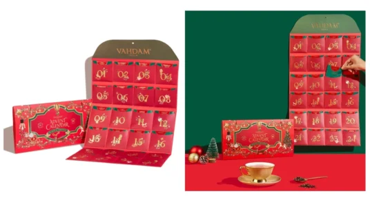 calendario de Adviento con 24 tés Vahdam India