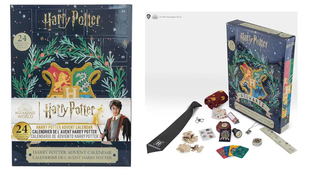 calendario de adviento oficial de Harry Potter