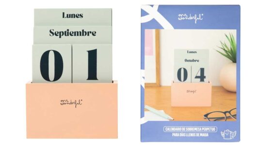 Calendario de sobremesa perpetuo Mr.Wonderful barato