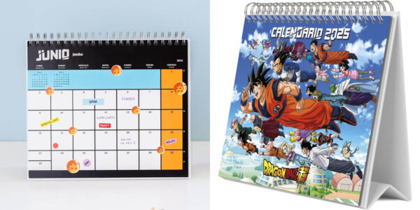 Calendario de escritorio Dragon Ball 2025